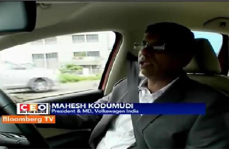 CEO On The Drive With Hormazd Sorabjee | Mahesh Kodumudi, Volkswagen India