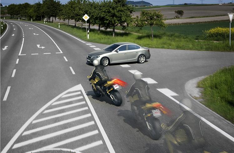 Every third accident involving a two-wheeler in India can be avoided through the implementation of motorcycle ABS.