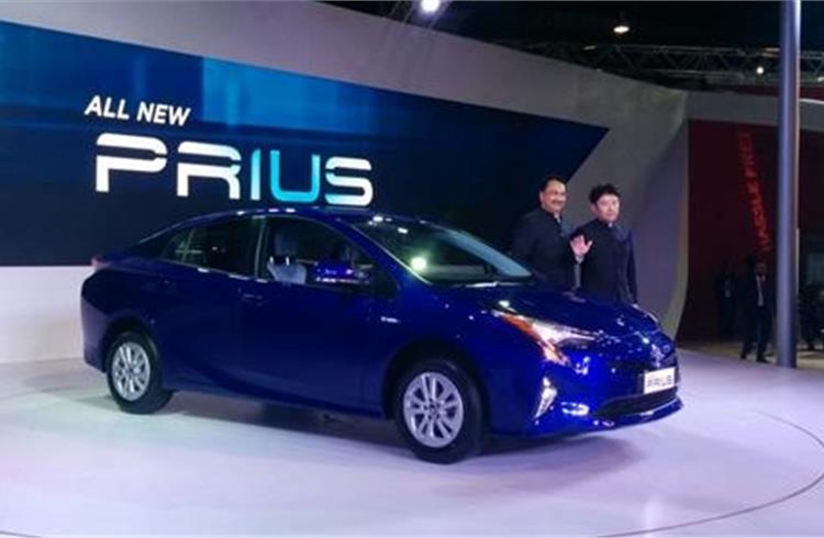 Toyota unveils new 4th-gen Prius at Auto Expo