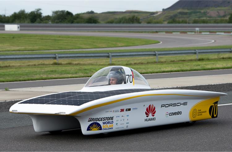 Covestro’s bio-based automotive refinish coating to be tested on World Solar Challenge car