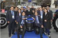 Escorts unveils its electric tractor at Agritechnica 2017   