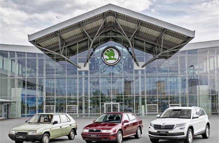 Skoda produces its 15-millionth vehicle since joining the Volkswagen Group