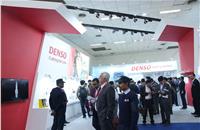 The Denso stall at the Auto Expo Components Show 2018 saw a large number of visitor footfalls.