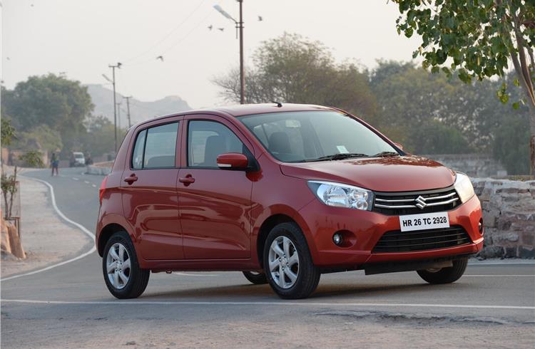 The Celerio remains a popular buy for Maruti.