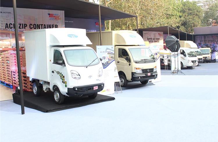 The travelling expo showcases 11 fully built applications on the Ace mini-truck, ranging from steel containers, refrigerated containers, insulated containers, hoppers, box tippers, water-tankers to a 