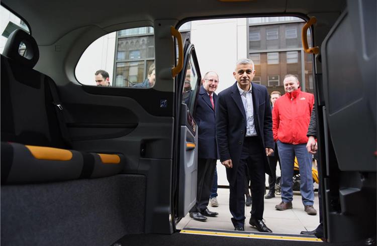 Mayor Sadiq Khan said that 51 are reserved for new electric taxis