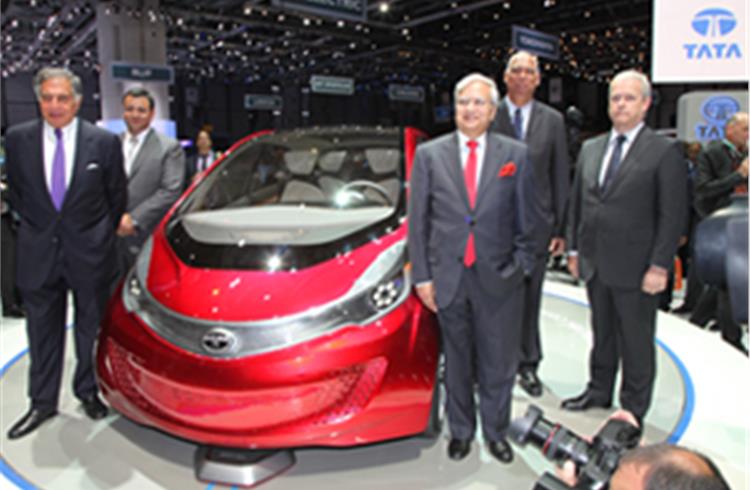 Tata Motors unveils Megapixel concept car at Geneva Show