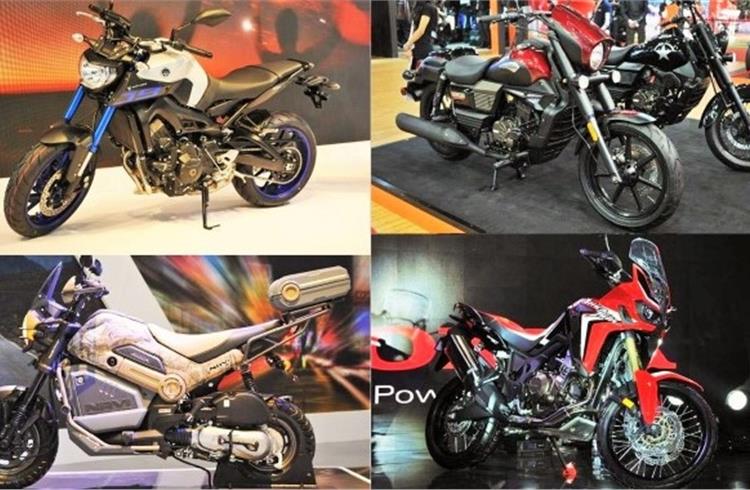The stars on two wheels at Auto Expo 2016