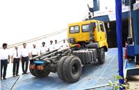 Ashok Leyland ships 185 trucks to Bangladesh    