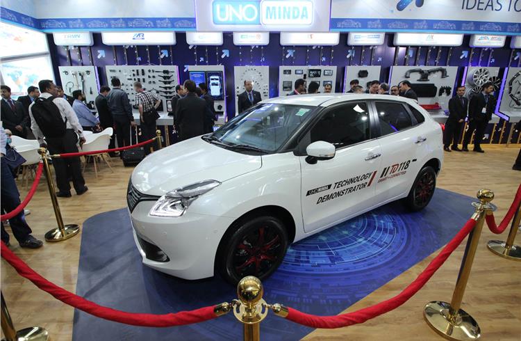 The TD118 also showcases UNO Minda’s efforts to tap the new megatrends of autonomous and connected cars.