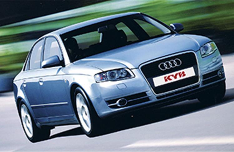 Audi A4 benefits from KYB quality