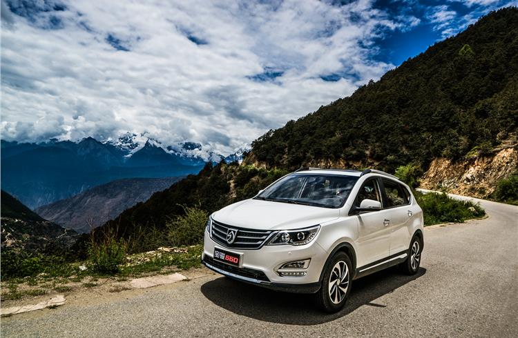 Sales of the Baojun 560 SUV more than tripled in July 2016.