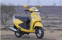 Hero MotoCorp’s 102cc Pleasure scooter is squarely aimed at female buyers.