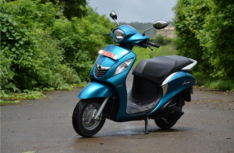 New Fascino is the fourth scooter model from Yamaha, powered by the 113cc engine from the Ray.