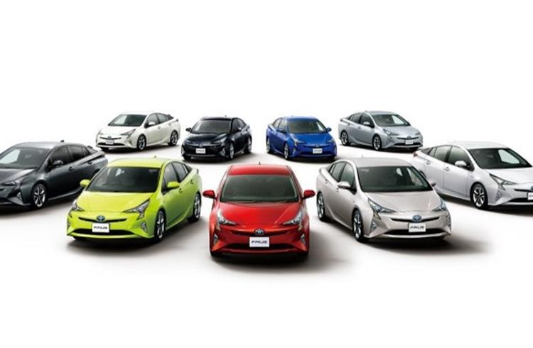 Global sales of Toyota hybrids surpass 9 million units