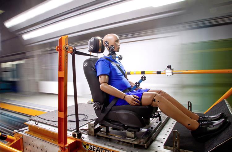 Johnson Controls’ new crash test facility enables standardised safety testing of seats globally