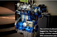 Ford’s 1.0-litre EcoBoost wins best small engine ‘Oscar’ for fifth year running