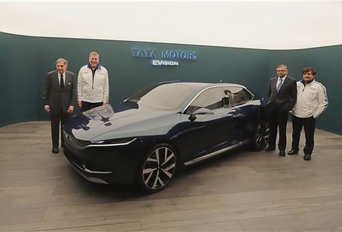 Tata Motors wows Geneva Motor Show with snazzy, all-electric EVision concept