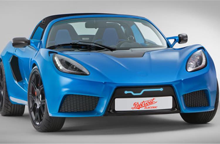 World’s fastest EV – Detroit Electric SP:01 – makes global debut at Shanghai Motor Show