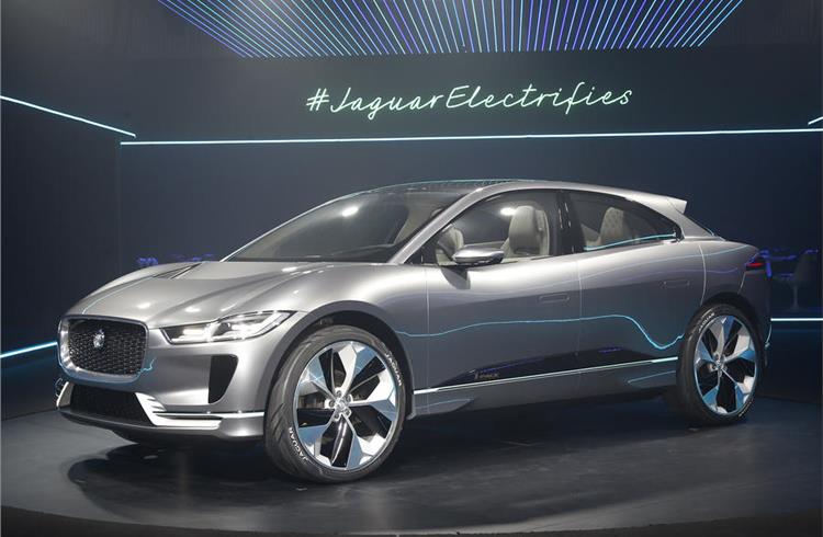 Jaguar reveals all-electric I-Pace SUV Concept