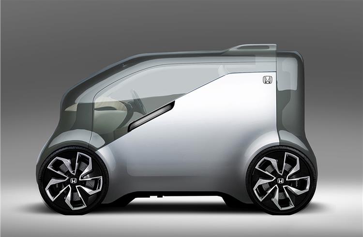The NeuV is a concept automated EV commuter vehicle equipped with artificial intelligence called ‘emotion engine’ that creates new possibilities for human interaction.