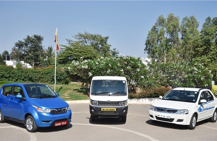 Mahindra's existing fleet of EVs comprises the e20 hatchback, eSupro van and eVerito sedan. It is understood that an electric three-wheeler (4-seater and 6-seater) initially available with a lead-acid