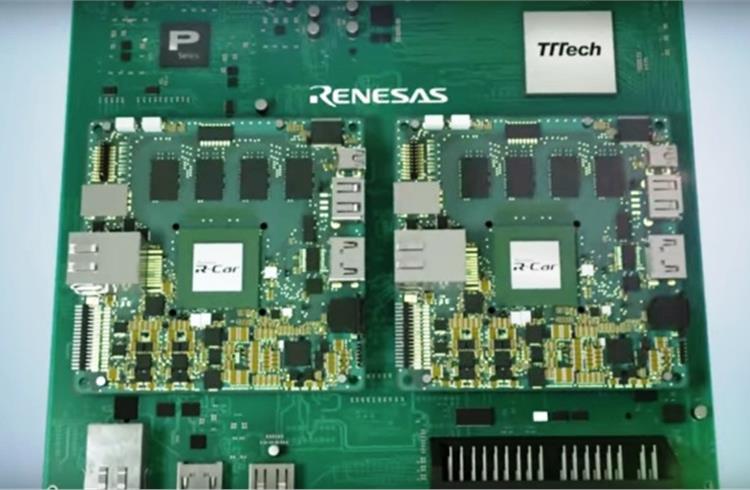 Renesas Electronics and TTTech develop high-performance automotive prototype ECU