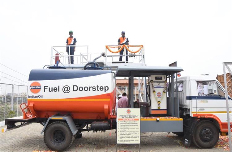 Like pizza, now get diesel delivered at home