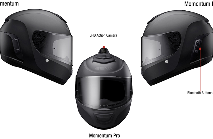 Sena starts shipping Momentum-series full-face Bluetooth helmets
