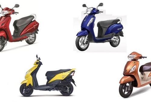 INDIA SALES: Top 10 Scooters in September 2016