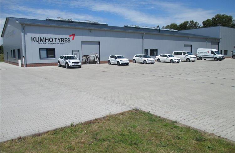Kumho opens European test facility