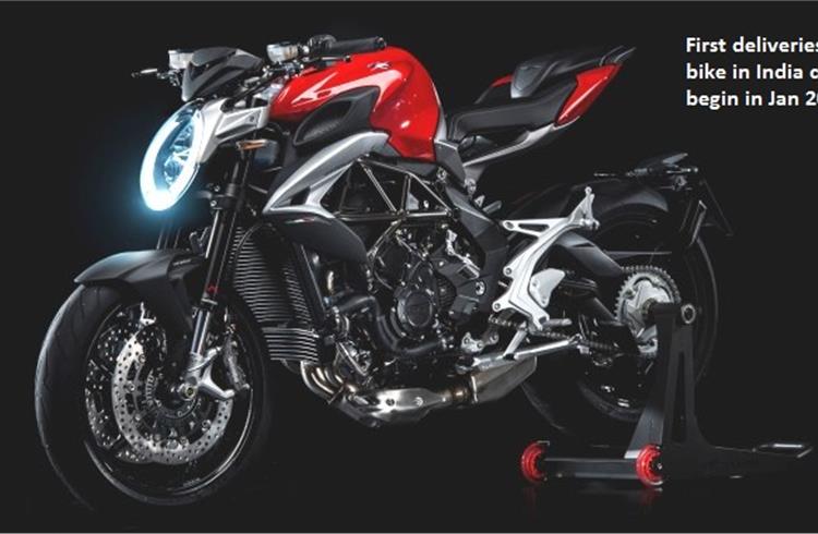 MV Agusta to launch all-new Brutale 800 in India next year