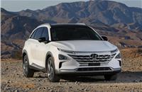 Hyundai Nexo hydrogen fuel cell-powered SUV revealed at CES
