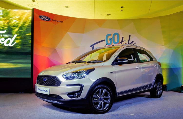 Ford India launches Freestyle crossover at Rs 509,000