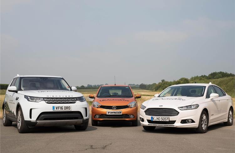 Self-driving Tata Tiago participates in UK Autodrive trials
