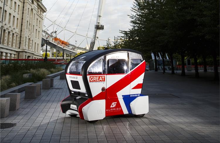 Self-driving Tata Tiago participates in UK Autodrive trials