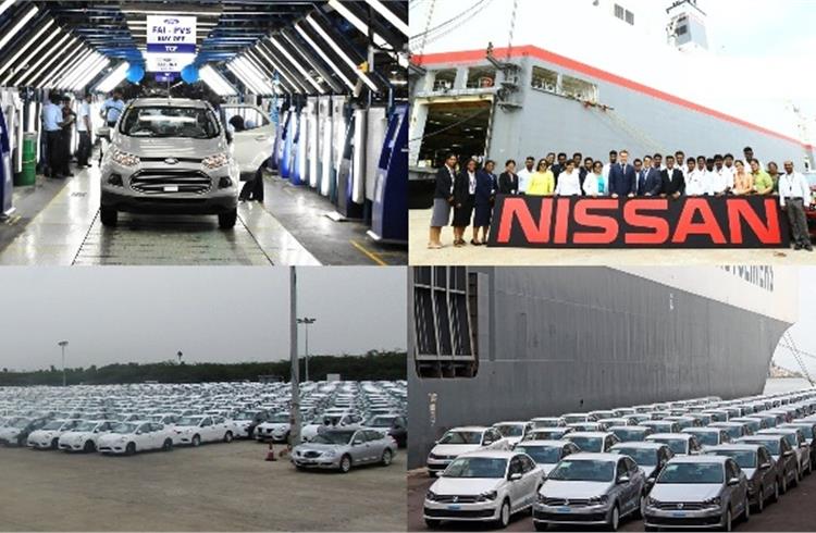 INDIA EXPORTS: Passenger vehicle shipments up 15% in H1 FY2017