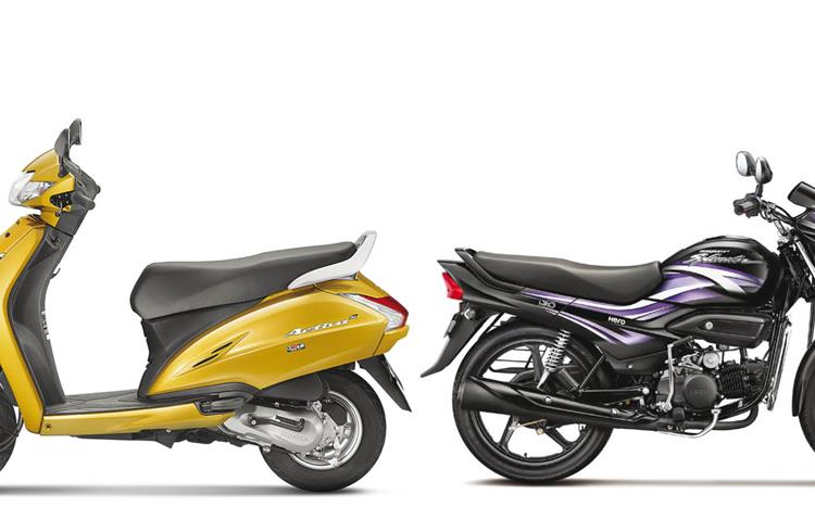 While the Honda Activa sold 247,377 units, the Hero Splendor went home to 238,722 buyers.