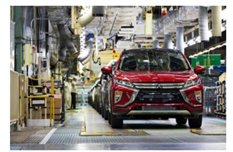 Mitsubishi begins exporting Eclipse Cross SUV to Europe
