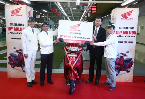 Honda Activa crosses 15 million sales milestone in India  