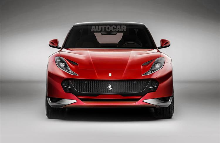 The hybrid engine could appear in Ferrari's forthcoming SUV