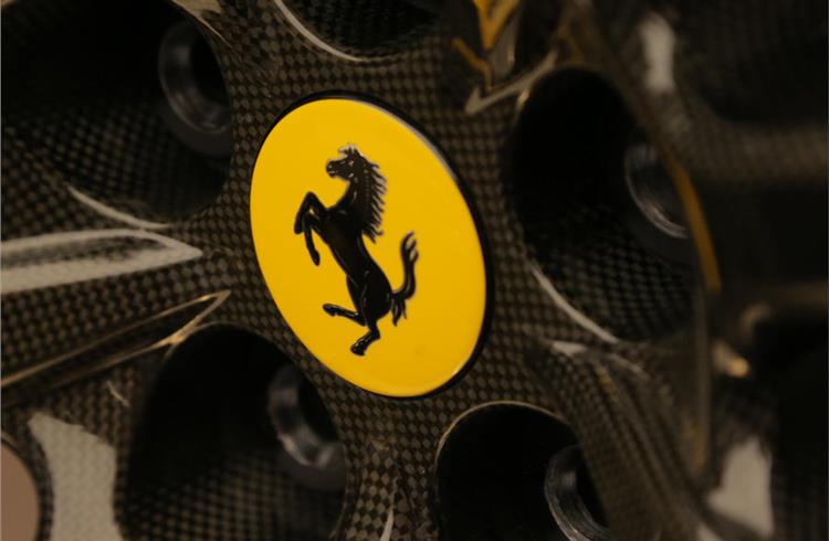 The first Ferrari series production hybrid is due in 18 months