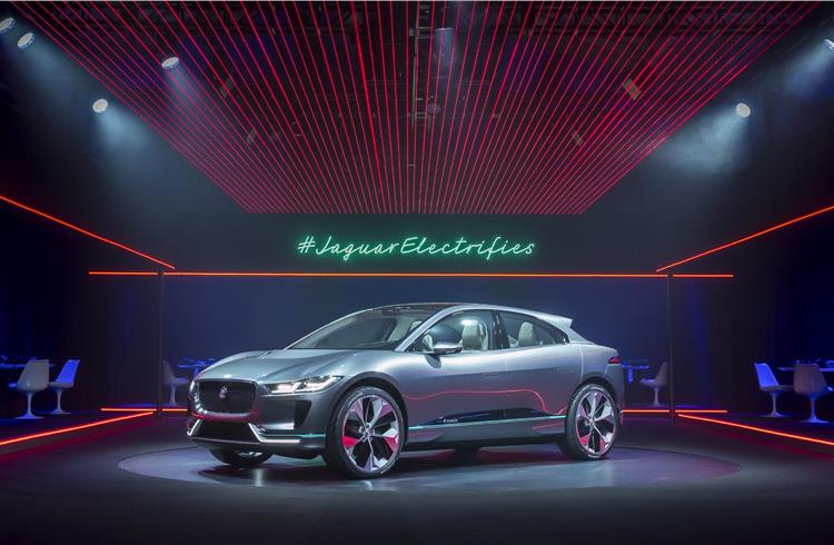 Jaguar Land Rover intends to be the first to roll out the next-generation CloudCar platform in its first fully electric model, Jaguar I-Pace.