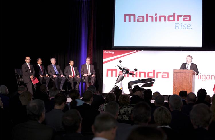 Exclusive! Mahindra to export electric two-wheelers from America