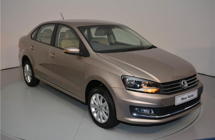 VW India is eyeing a 10-15% jump in Vento sales with the new model which was launched on June 23.