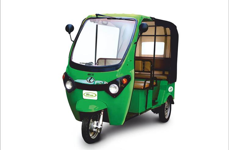 Kinetic Green launches electric rickshaw with lithium ion battery