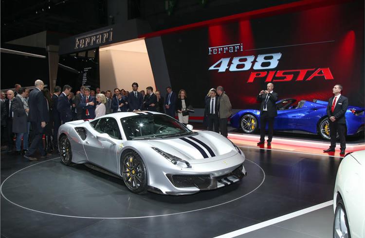 The Ferrari 488 Pista won't come cheap