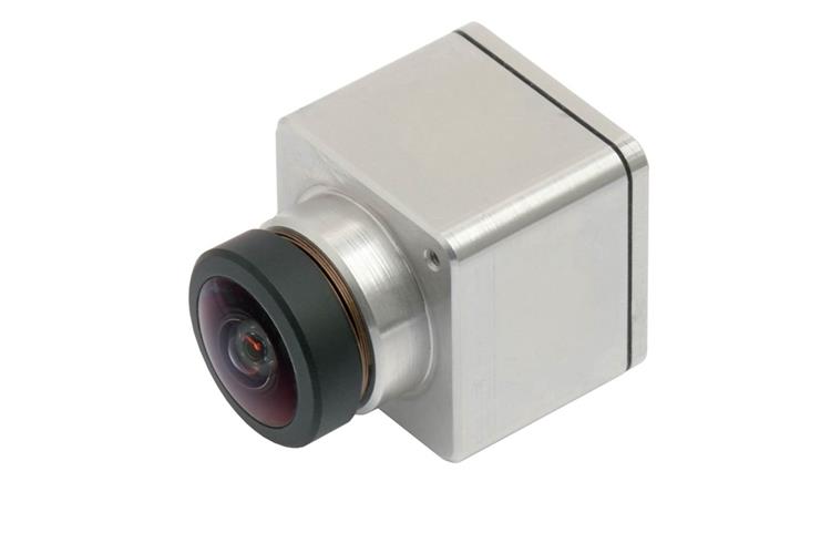 Basis for Surround View systems: Fish eye camera with a horizontal view of more than 180 degrees.