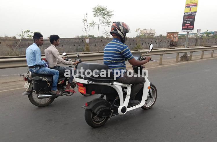 A Mahindra Genze snapped testing in Pune. M&M could be either preparing the GenZe for India or working on a product derived out of the US-market GenZe for India.