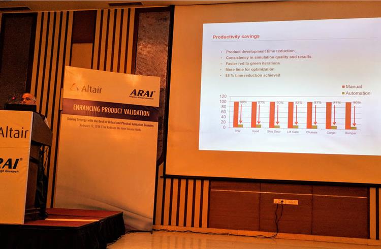 Altair Engineering India's R Srikanth briefs on how simulation reduces time to market by shortening testing timelines